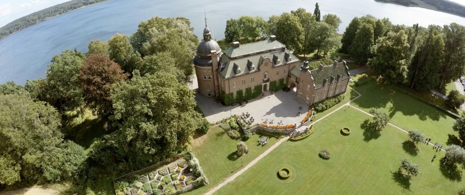 Engsholms Slott slottsparken havet