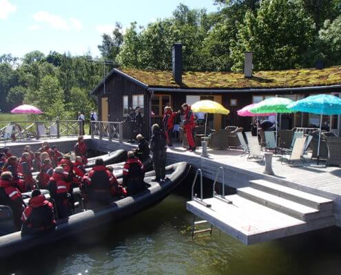 Engsholms Slott strandateljén RIB event