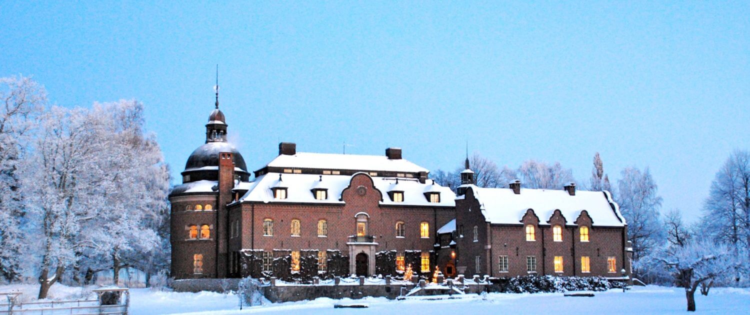 Engsholms slott vinter slottsparken