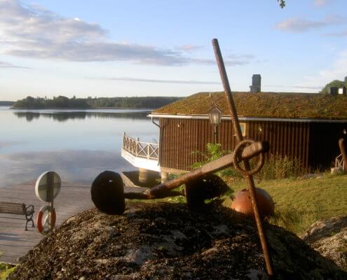 Engsholms Slott strandateljén Boka en marin konferens med mötesrum vid havet