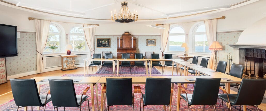 Engsholms_Slott_Runda_salongen_konferens_rum_stockholm_moten Konferenslokaler på Engsholms Slott - Engsholms Slott